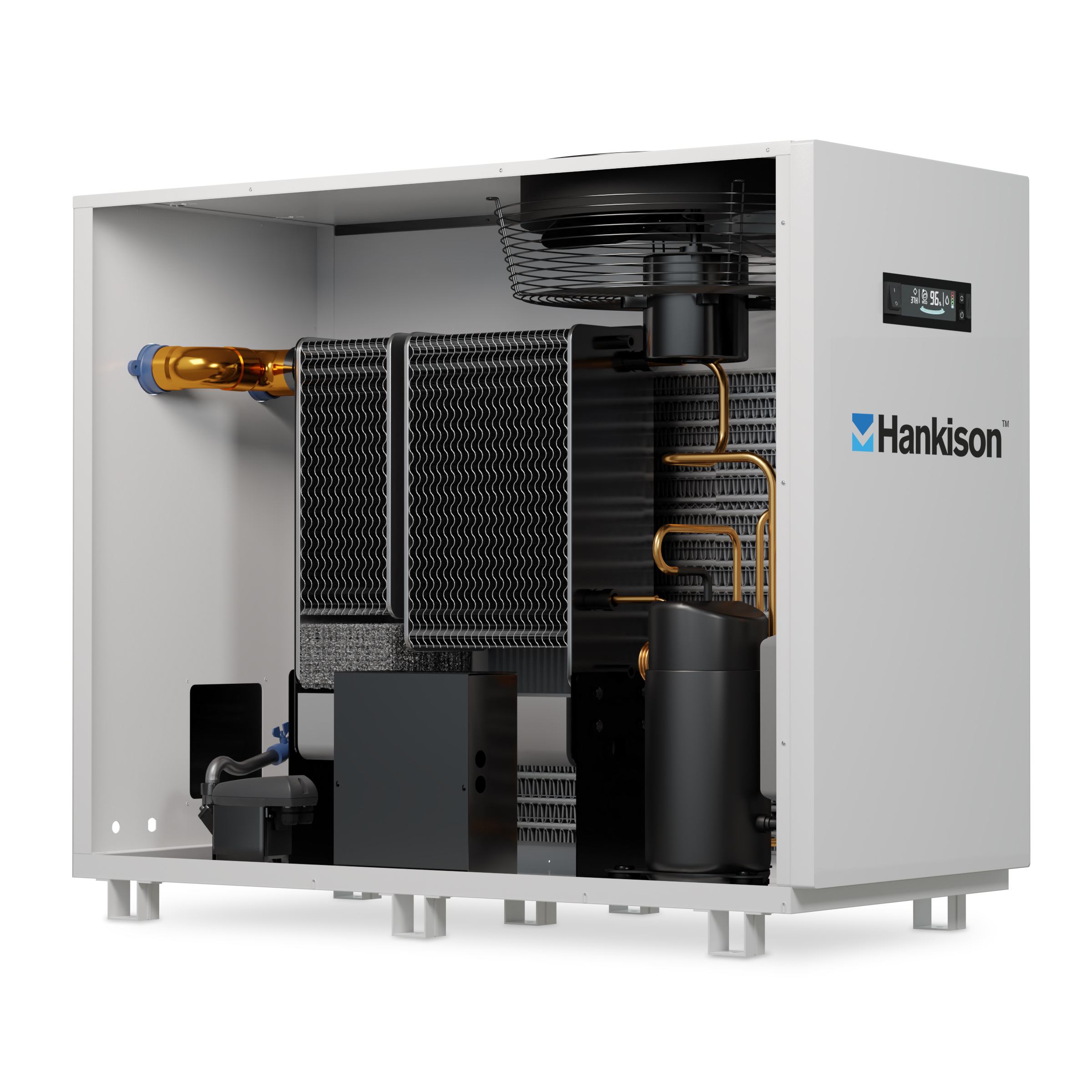Hankison FLEX refrigerated compressed air dryer internals
